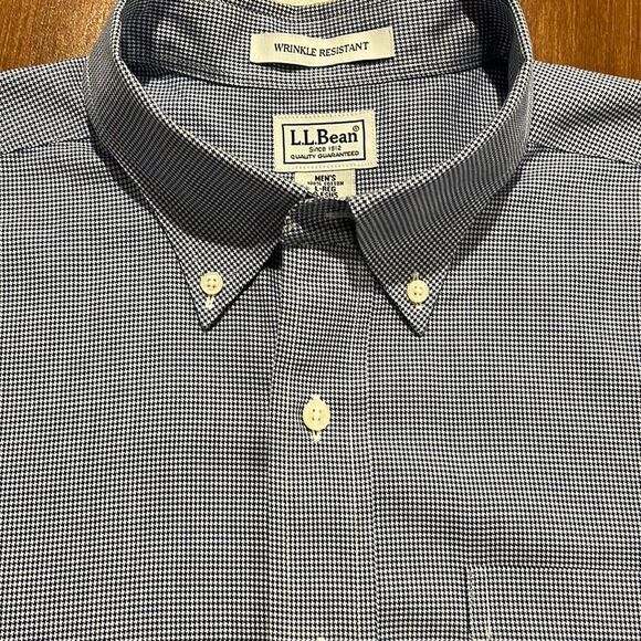 L.L. Bean short sleeved men’s size large shirt. - Picture 1 of 6